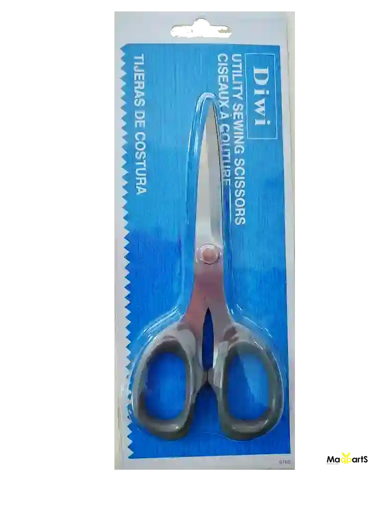 Tijeras de Tela DIWI 6 1/2 Pulgadas – Acero Inoxidable y Mango Plástico