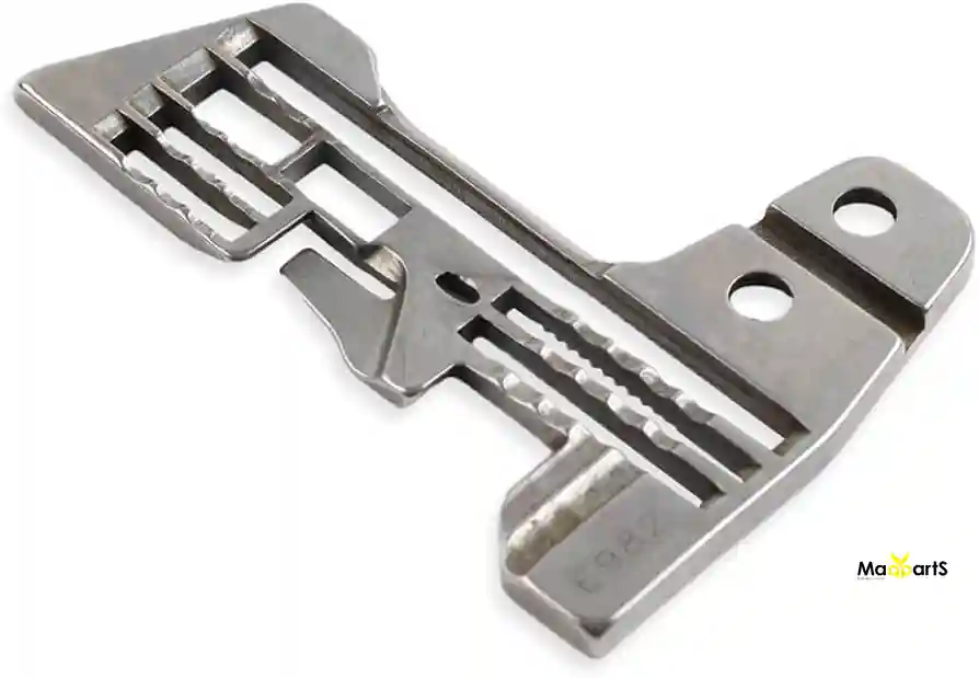 Planchuela de Aguja E982 para Fileteadora Industrial Siruba 757 (5 Hilos)