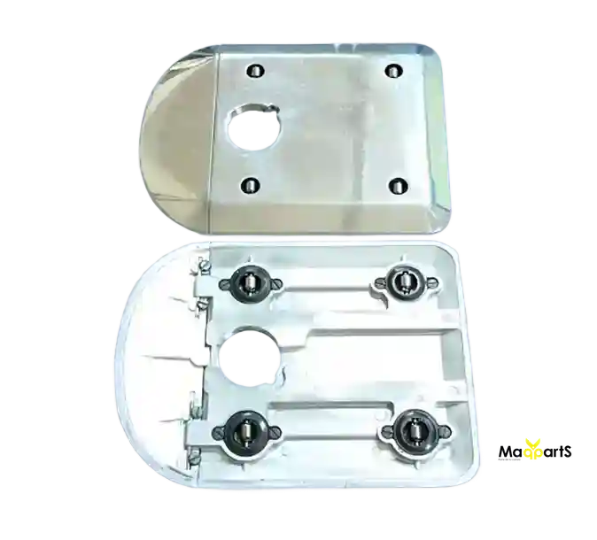 Placa Base Completa DE97/DE98 — Eastman Máquinas cortadoras de cuchilla recta industriales estándar de 6", 8" y