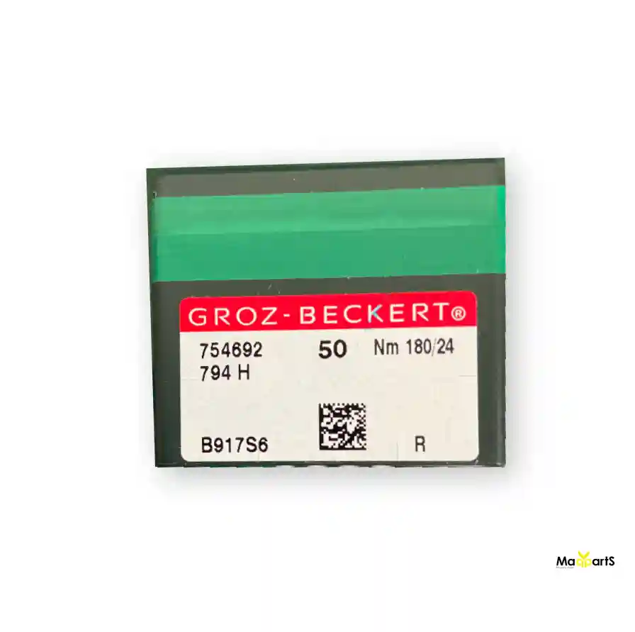 Aguja Industrial para Acolchar Groz-Beckert 794H Calibre 180/24 - Punta R